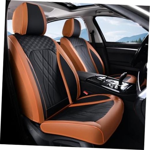 Front seat covers leather - seat,