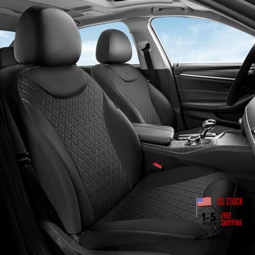 Front seat covers - front, car