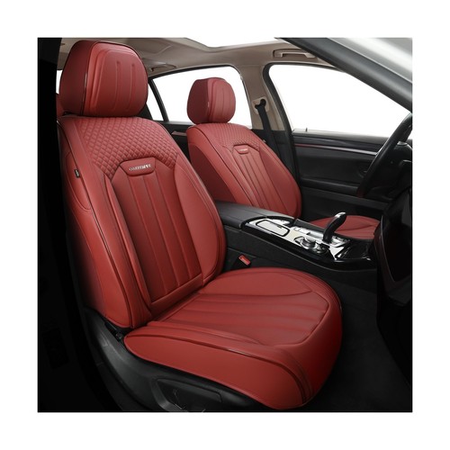 Red car seat covers full - red, set