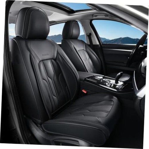 Leather car seat covers front - car,
