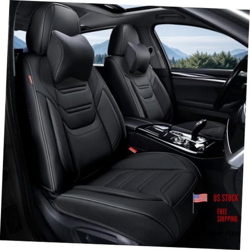 Elegant black leather car - elegant,