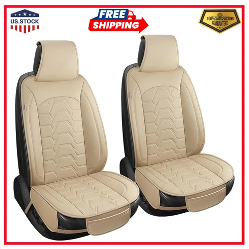 Leather car seat covers front - car,