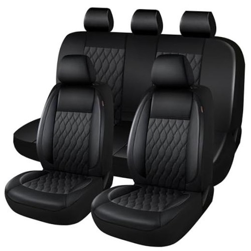 Faux leather car seat - leather,