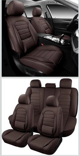 Brown car seat covers full - brown,