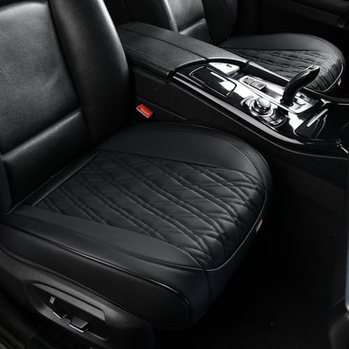 Black leather seat - leather,