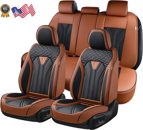 Florich leather seat covers - leather,