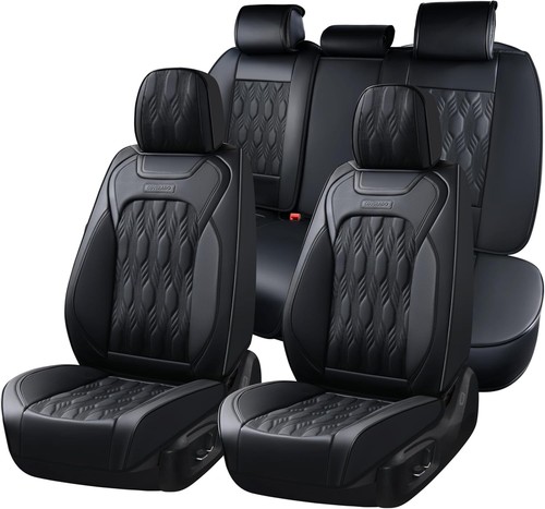 Car seat cover black luxury - seat, cover,