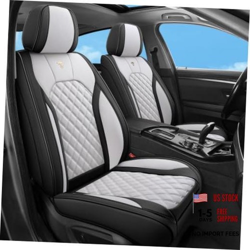 White black leather - white, seat