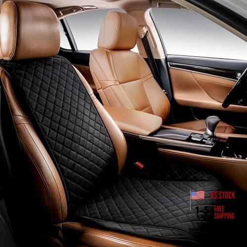 Faux suede front car seat - faux,