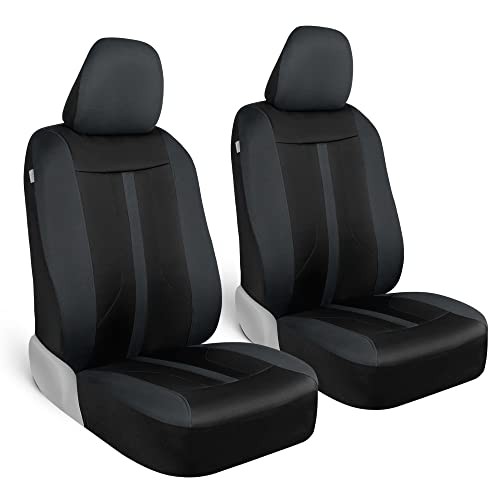 Gray cloth car seat covers - car, for
