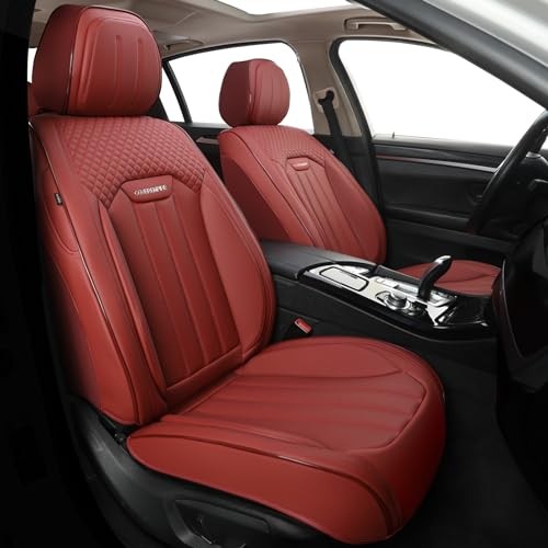 Red car seat covers full - car,