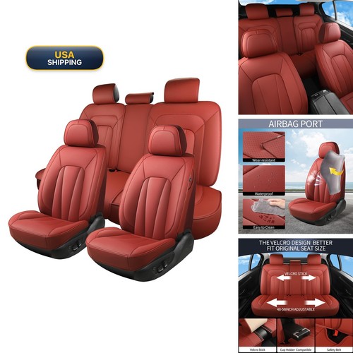 Carluxor red leather car seat - carluxor,