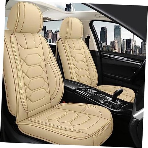 Leather car seat covers - covers, front